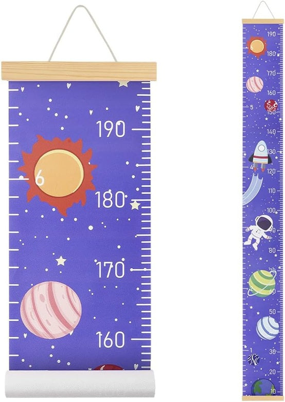 AOLSO plátenný meter na meranie výšky 195 cm + samolepiaci háčik KOZMOS