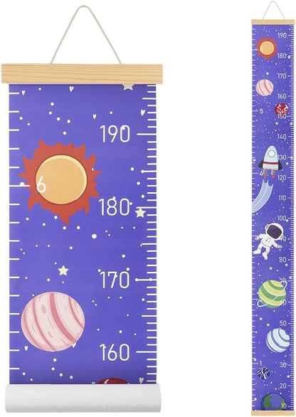 AOLSO plátenný meter na meranie výšky 195 cm + samolepiaci háčik KOZMOS