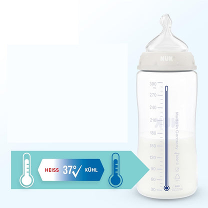 NUK First Choice súprava 3x fľaša 300 ml cumlík M 3 m+ VEĽRYBA