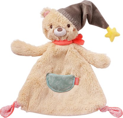 FEHN Urso Bruno comforter peluche manta 27 x 27 cm