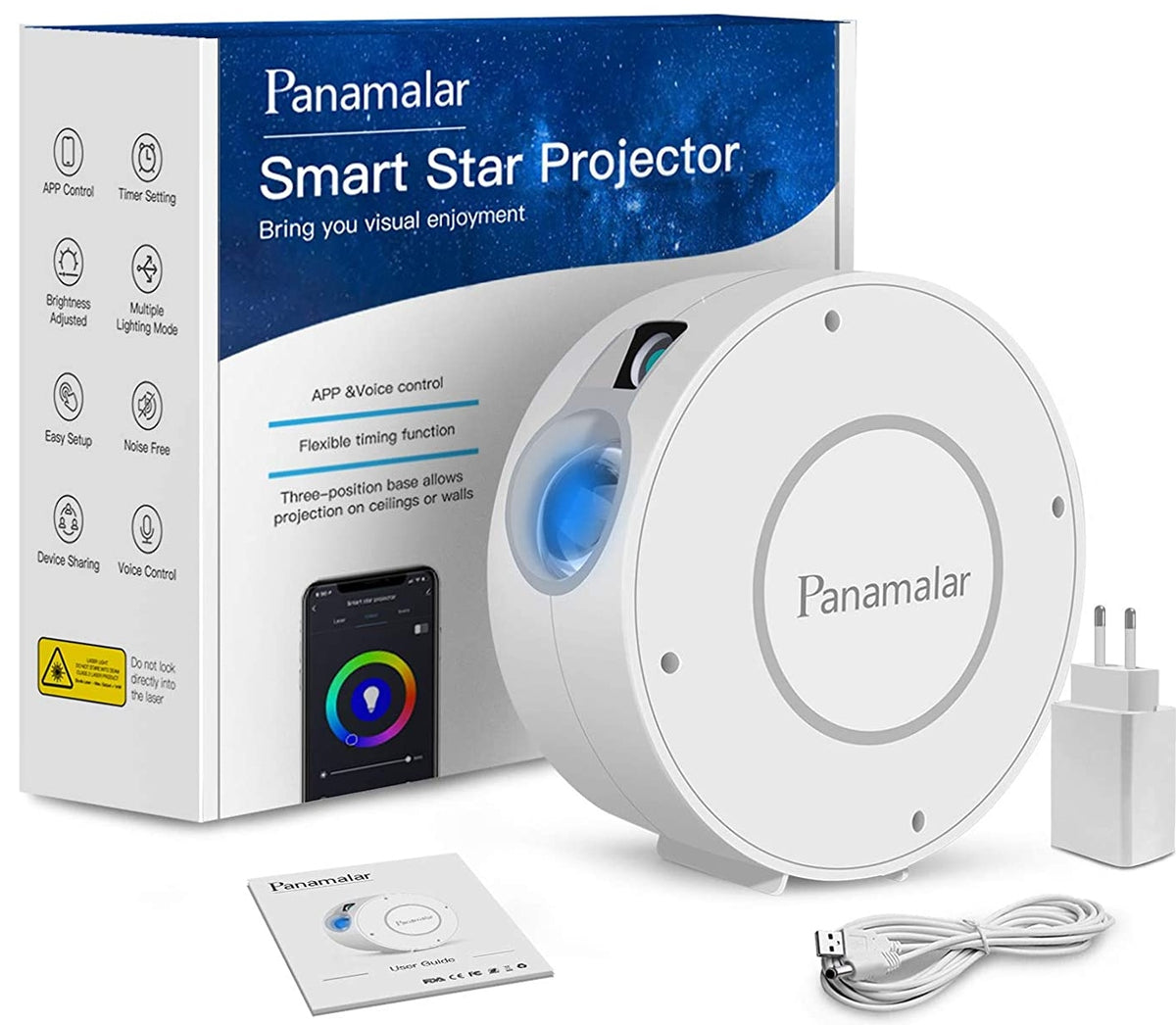PANAMALAR SK20 projektor hviezd s ovládaním cez aplikáciu