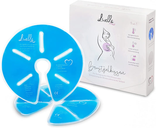 LIVELLA comprese x 2 pachete cu gel pentru sâni 3în1