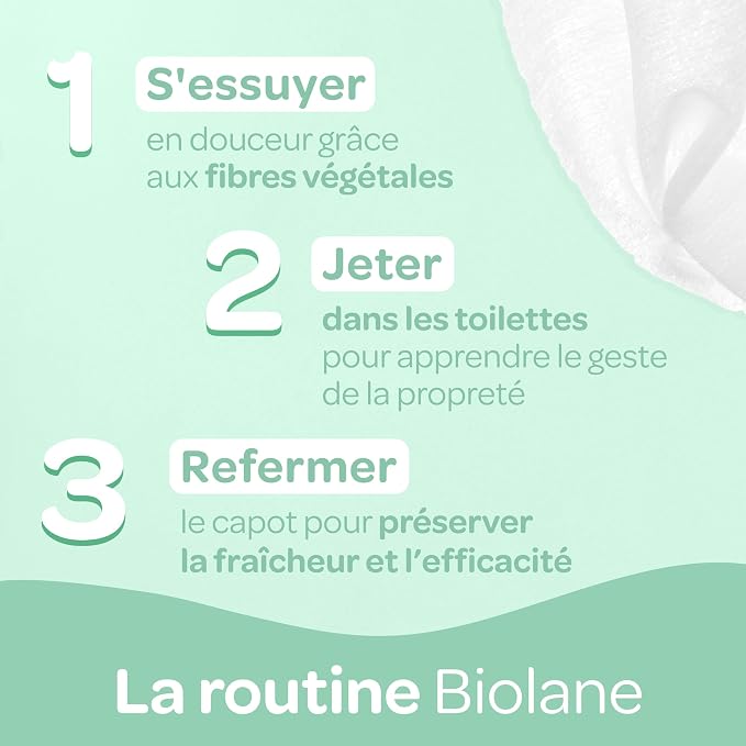 BIOLANE toilet wipes 5x54 pcs.