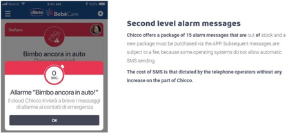 CHICCO BEBECARE Easy-Tech senzorový systém do autosedačky