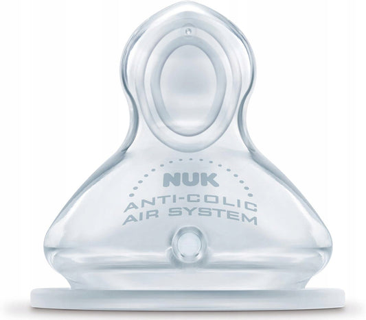 NUK First Choice+ smoczek antykolkowy do butelki 6-18 m rozmiar M x2