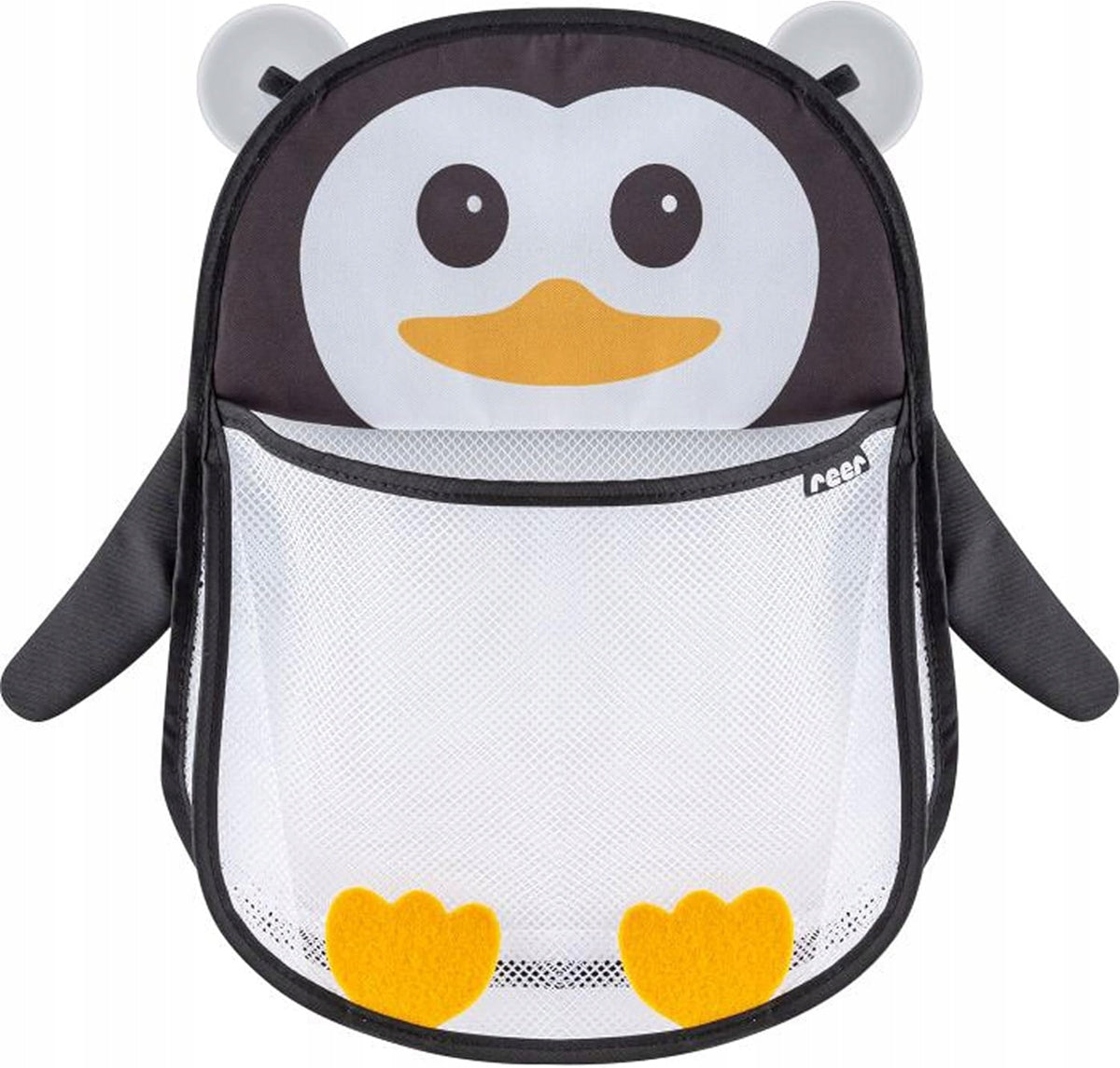 REER MyHappyPingu siatka organizer do kąpieli na przyssawki PINGWIN