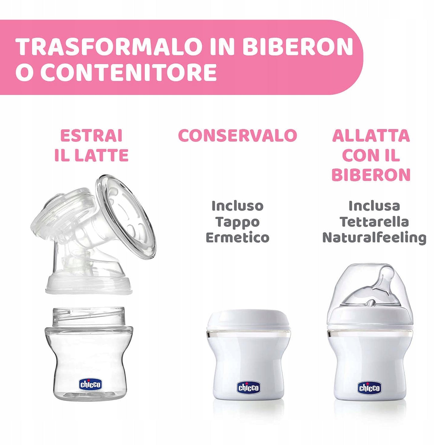 CHICCO NaturallyMe LAKTATOR elektryczny
