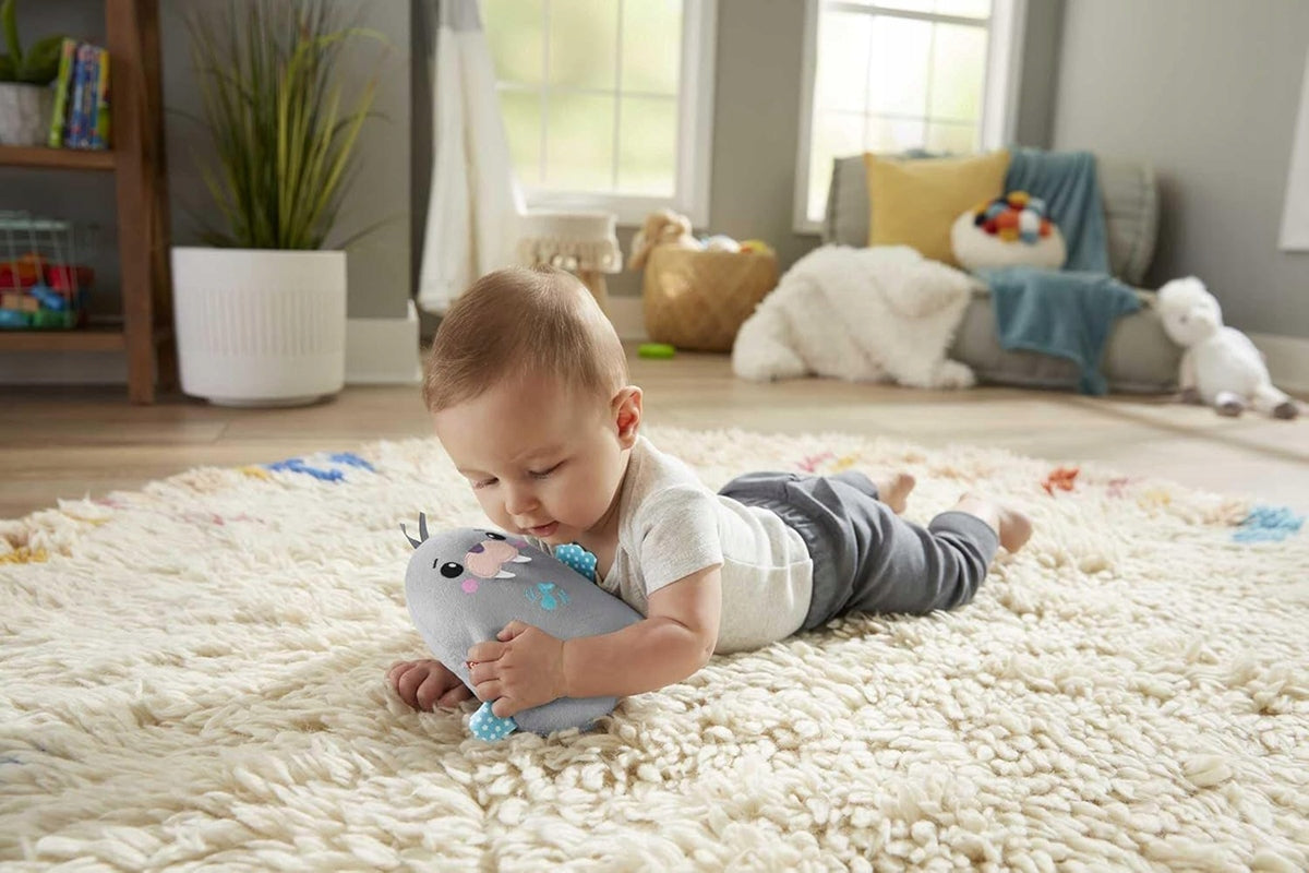 FISHER-PRICE Chill Vibes plyšová hračka s melódiami a vibráciami, MORSKÝ KONÍK, 17 cm