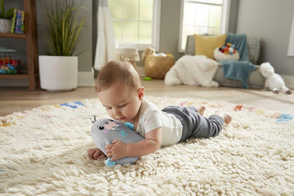 FISHER-PRICE Chill Vibes plyšová hračka s melódiami a vibráciami, MORSKÝ KONÍK, 17 cm