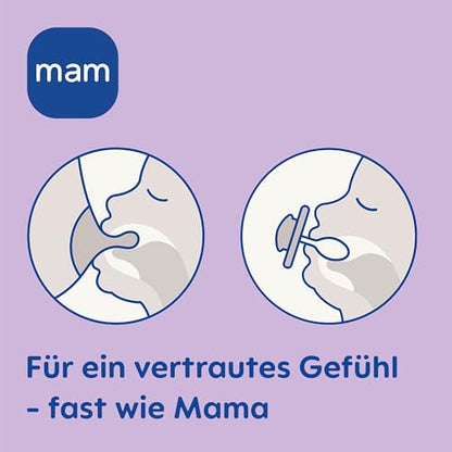 MAM Perfect Day & Night silikónový cumlík 0-6 m x4 SVETELNÉ