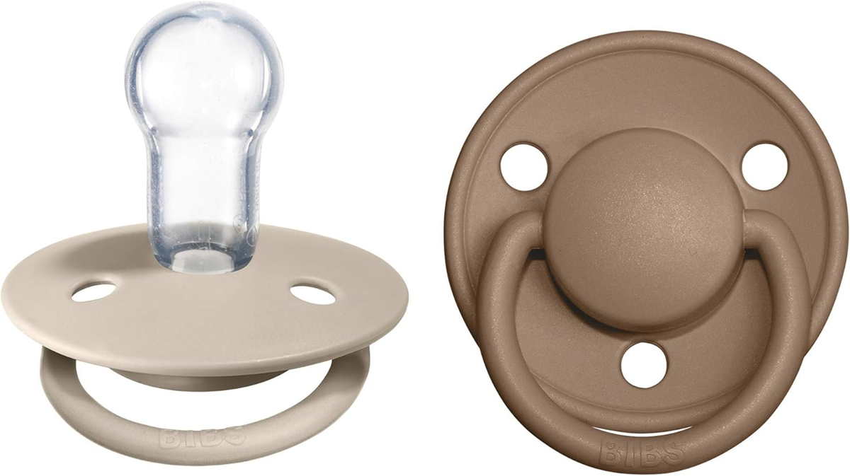 BIBS DE LUX cumlíky na upokojenie 2pack 0-3 roky SILIKÓN