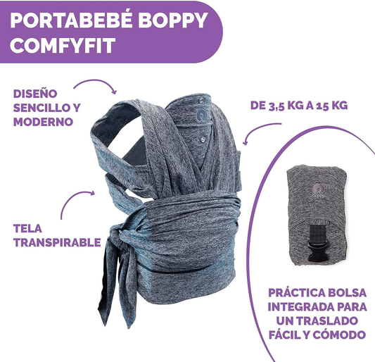 CHICCO Boppy ComfyFit ergonomický nosič 0+