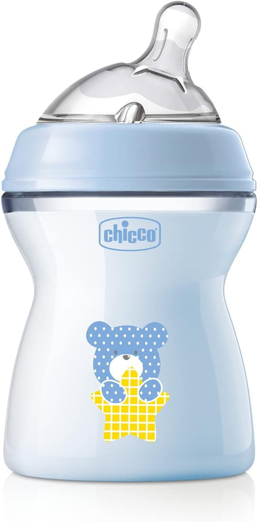 CHICCO NaturalFeeling fľaša 250 ml 3 m+ stredný prietok