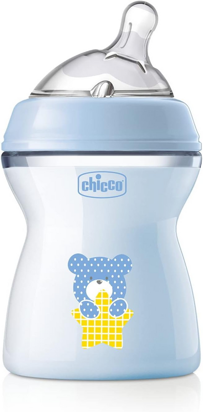 CHICCO NaturalFeeling fľaša 250 ml 3 m+ stredný prietok