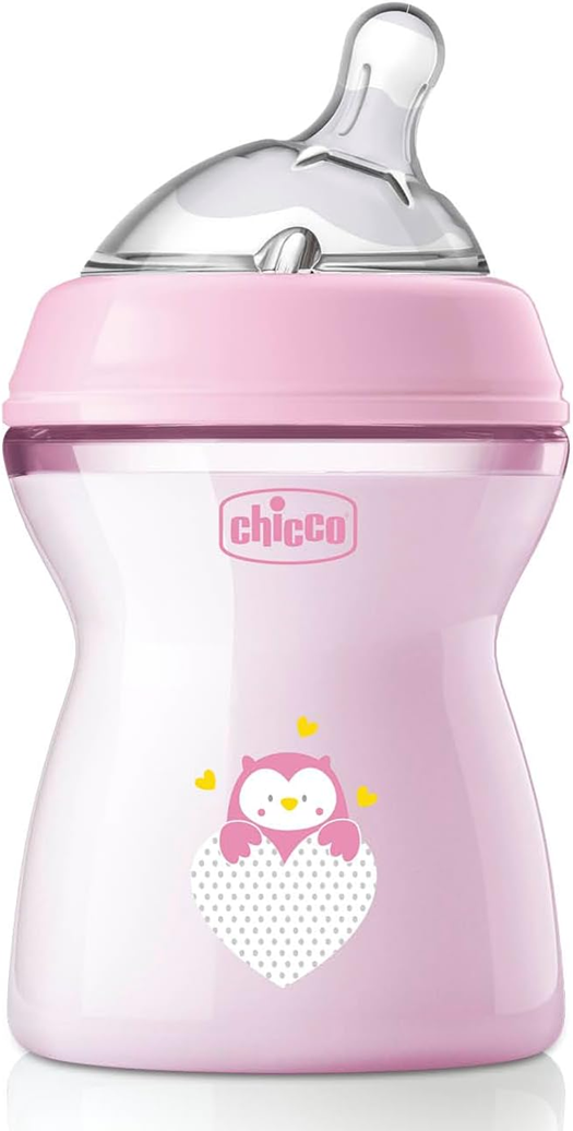 CHICCO NaturalFeeling fľaša 250 ml 2 m+ so stredným prietokom