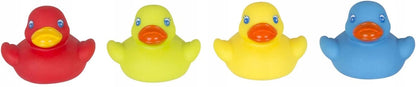 PLAYGRO Bright Baby Duckies gumené kačičky do kúpeľa 6 m+ 4 kusy
