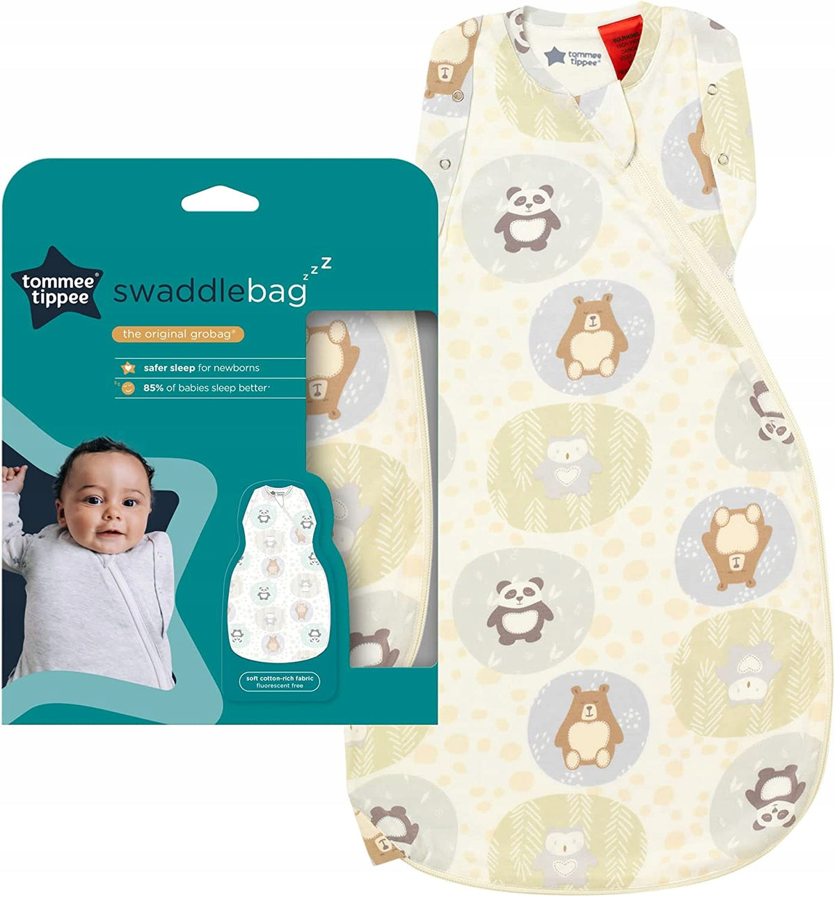 TOMMEE TIPPEE spací vak letný 1TOG 3-6m 62-68cm
