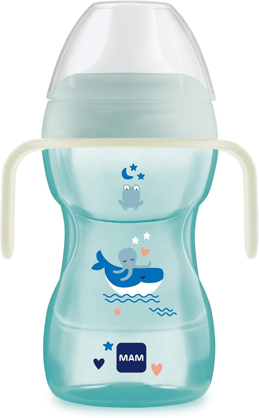 MAM Fun To Drink Cup netečúci pohár s náustkom 270 ml 8 m+