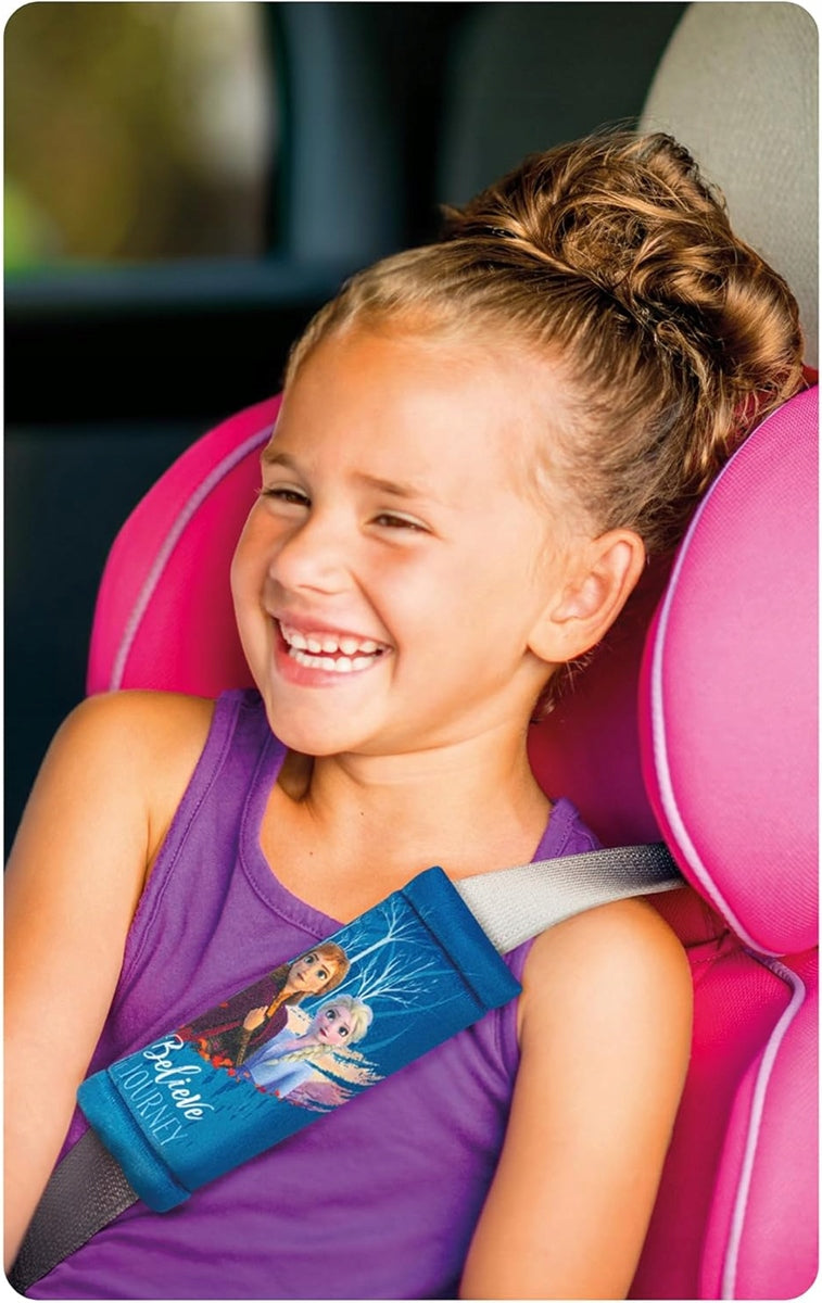 DISNEY Frozen II car seat belt cushion cover ELSA and ANNA