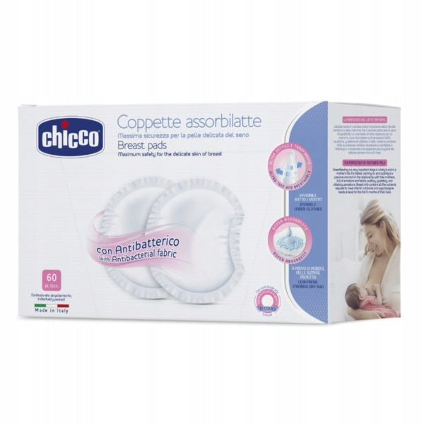 CHICCO jednorazové dojčiace vložky x60