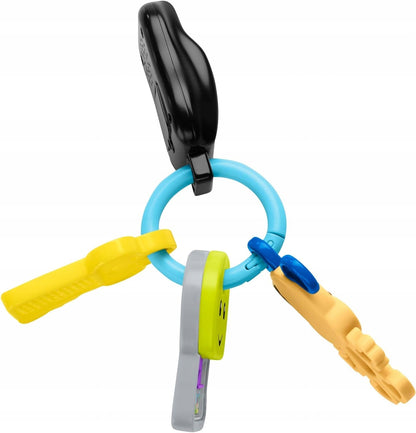 FISHER-PRICE interaktívne kľúče od auta s príveskom, nemecká verzia