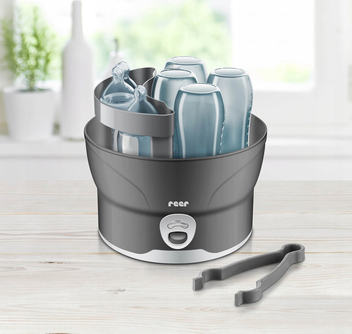REER VapoMatS PARNÝ STERILIZÁTOR 6 fliaš 10 min