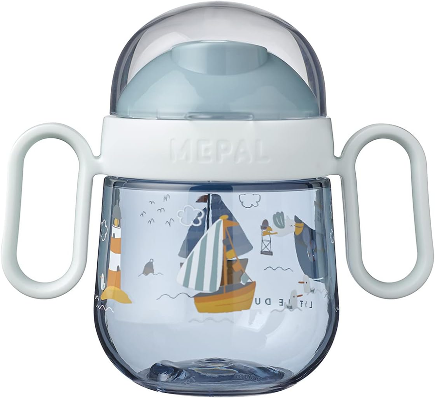 MEPAL Sippy Cup náustkový nerozlievací pohár s obojstranným náustkom 200 ml 6 m+