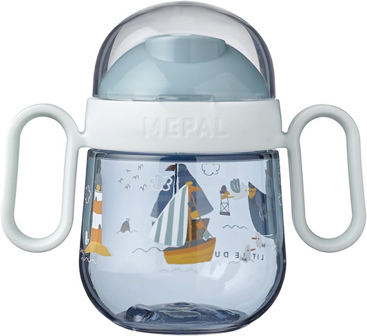 MEPAL Sippy Cup anti-lekbeker dubbelzijdige tuit 200 ml 6 m+