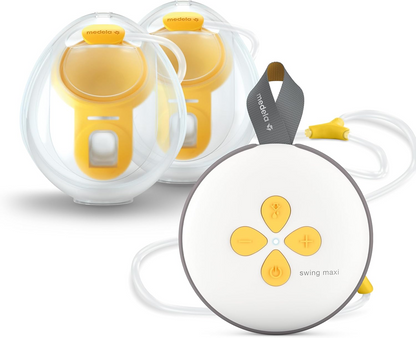 MEDELA Swing Maxi HANDS-FREE dvojitá 2-fázová odsávačka mlieka
