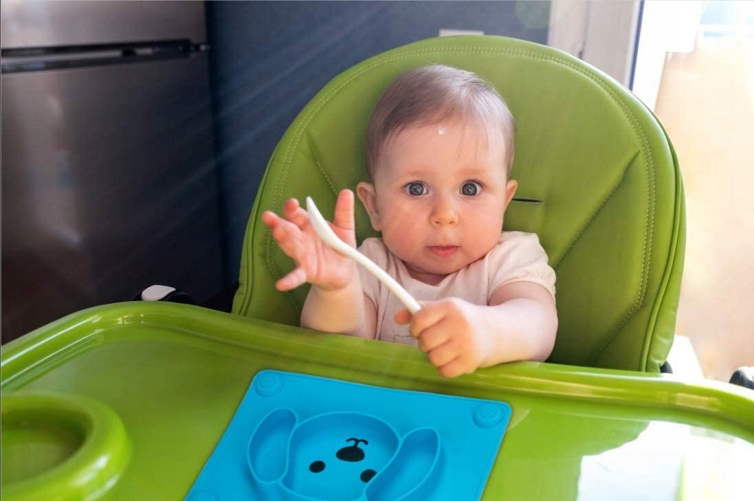 TODDLER podložka tanierik 3 KOMORY protišmykový