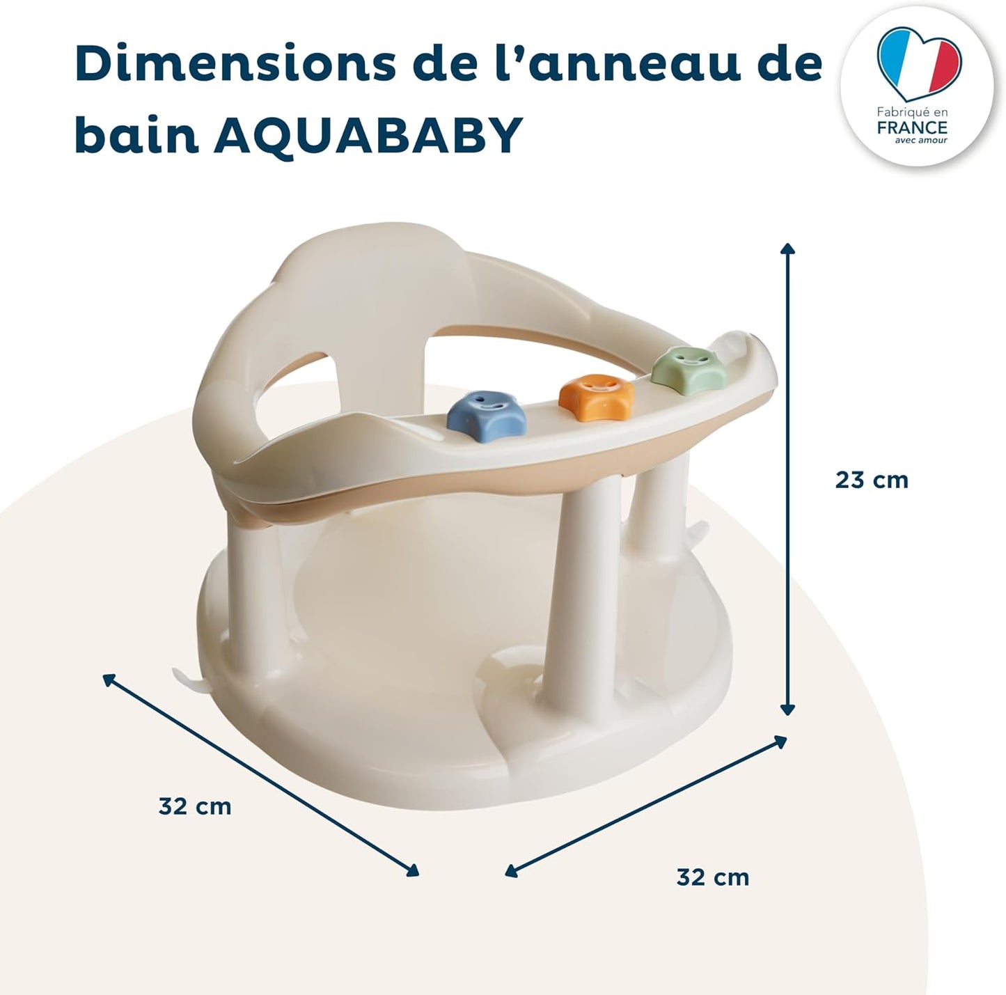 THERMOBABY krzesełko do kąpieli 6m+
