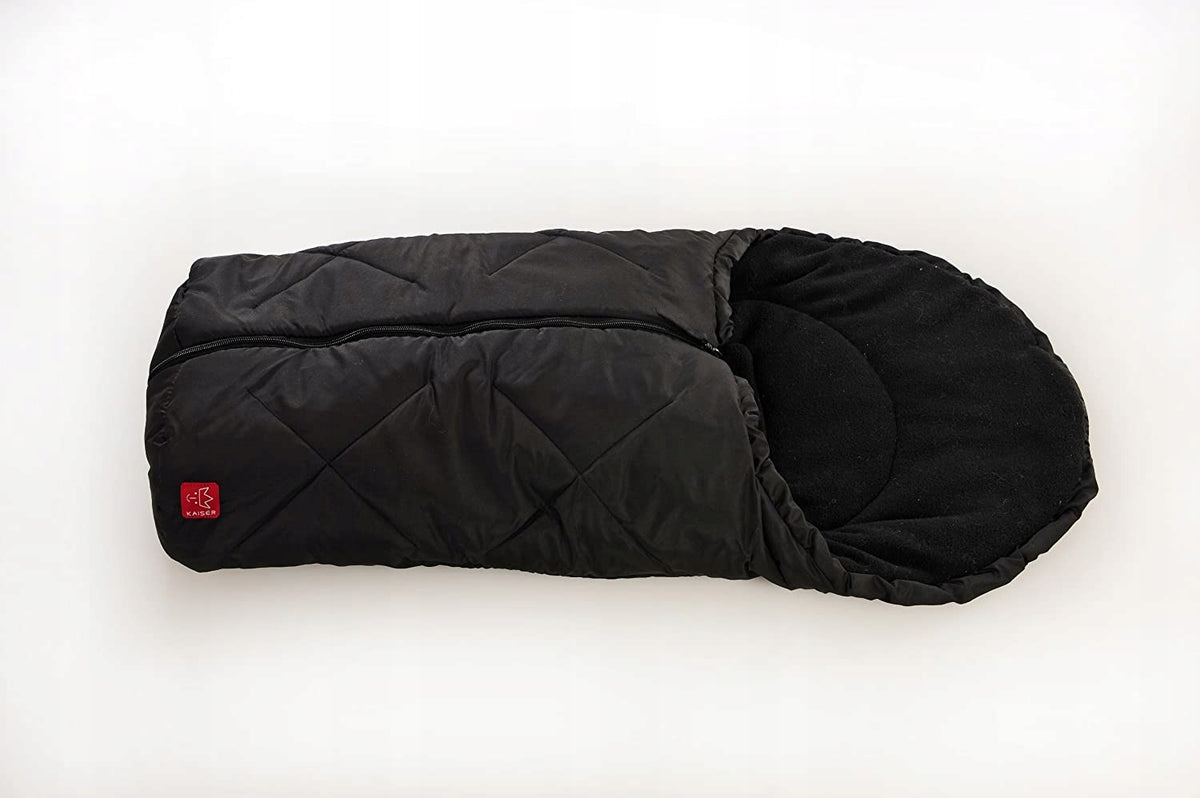 KAISER Fleece SPACÍ VAK s flísom 80 x 40 cm čierny