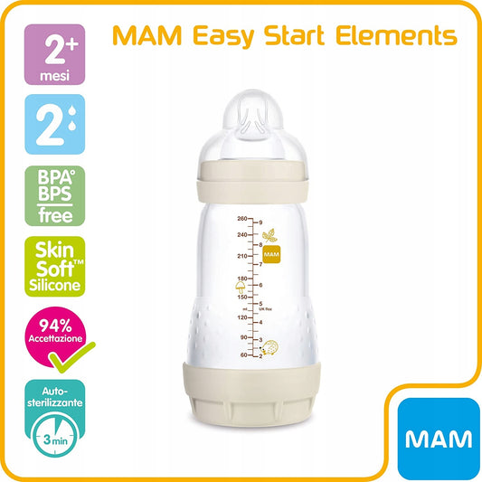 MAM Easy Start μπιμπερό κατά των κολικών 260 ml 2m+ – φωτογραφία προϊόντος 2