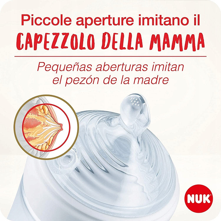 NUK súprava fliaš a príslušenstva Perfect Start Nature Sense 0 – 18