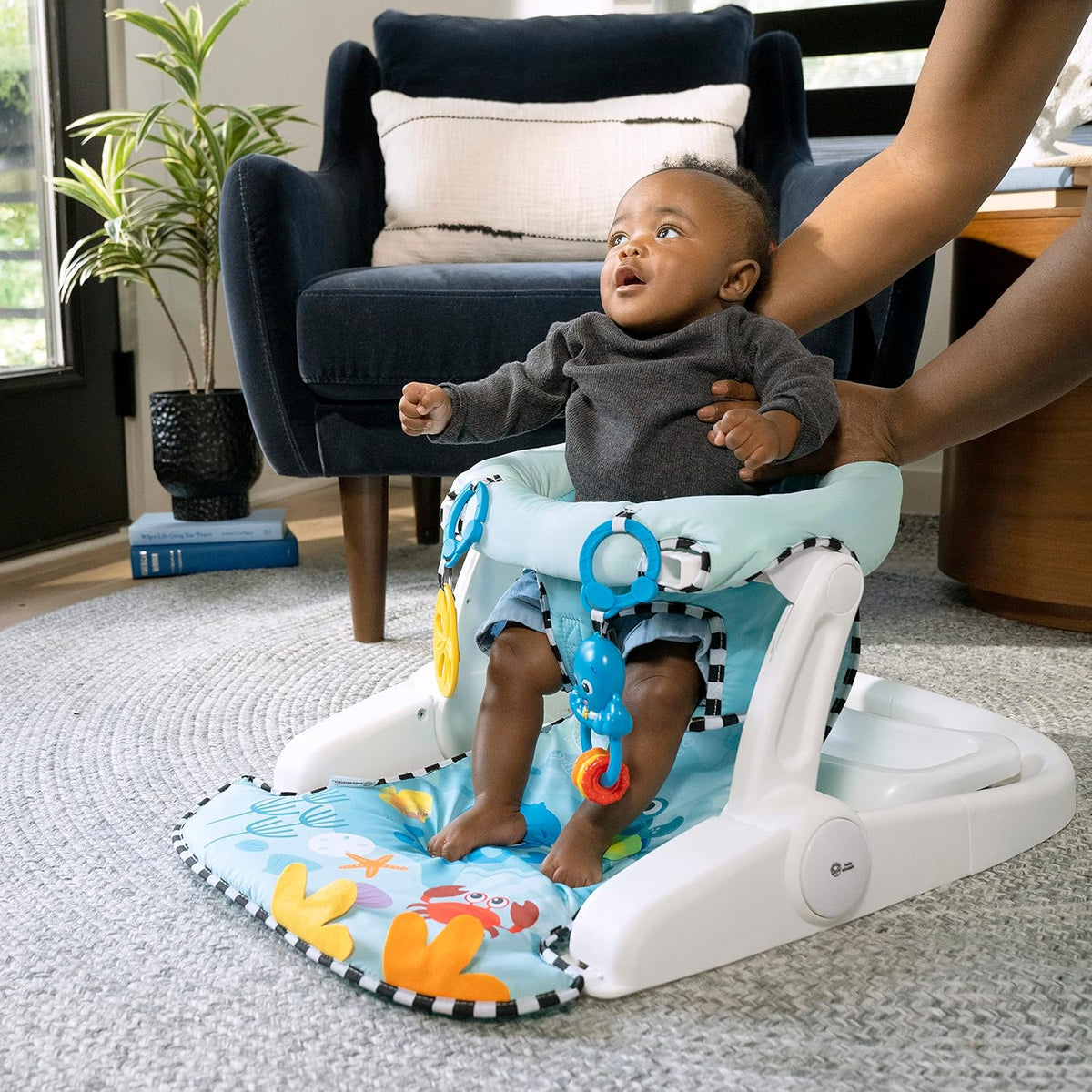 Baby Einstein Sea of Support 2-in-1 seat with removable tray 4m+