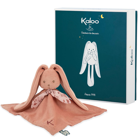 KALOO Králik Lapinoo komforter plyšová hračka deka 30 x 30 cm + krabička