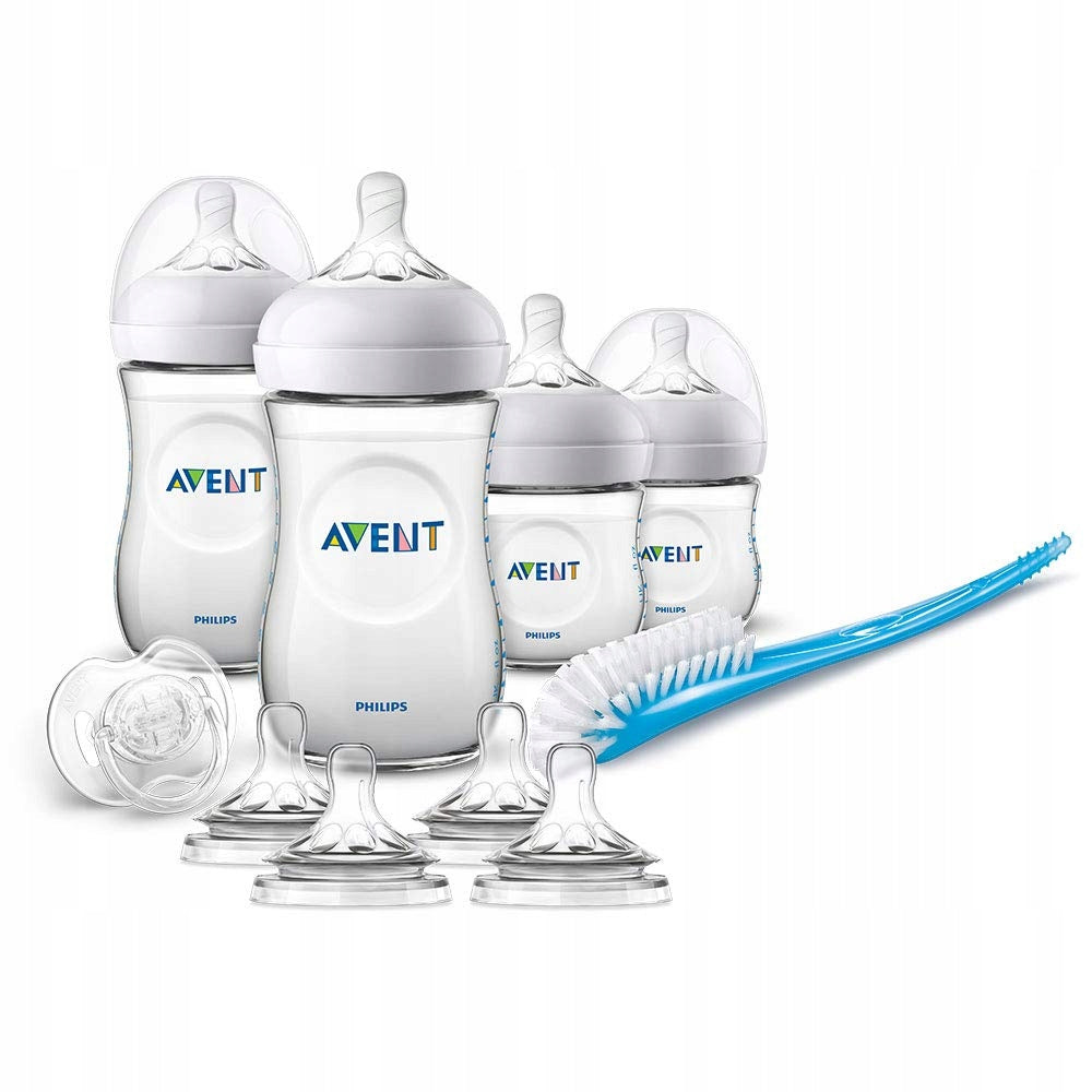 PHILIPS AVENT sada fliaš, 8 cumlíkov, 1 kefka