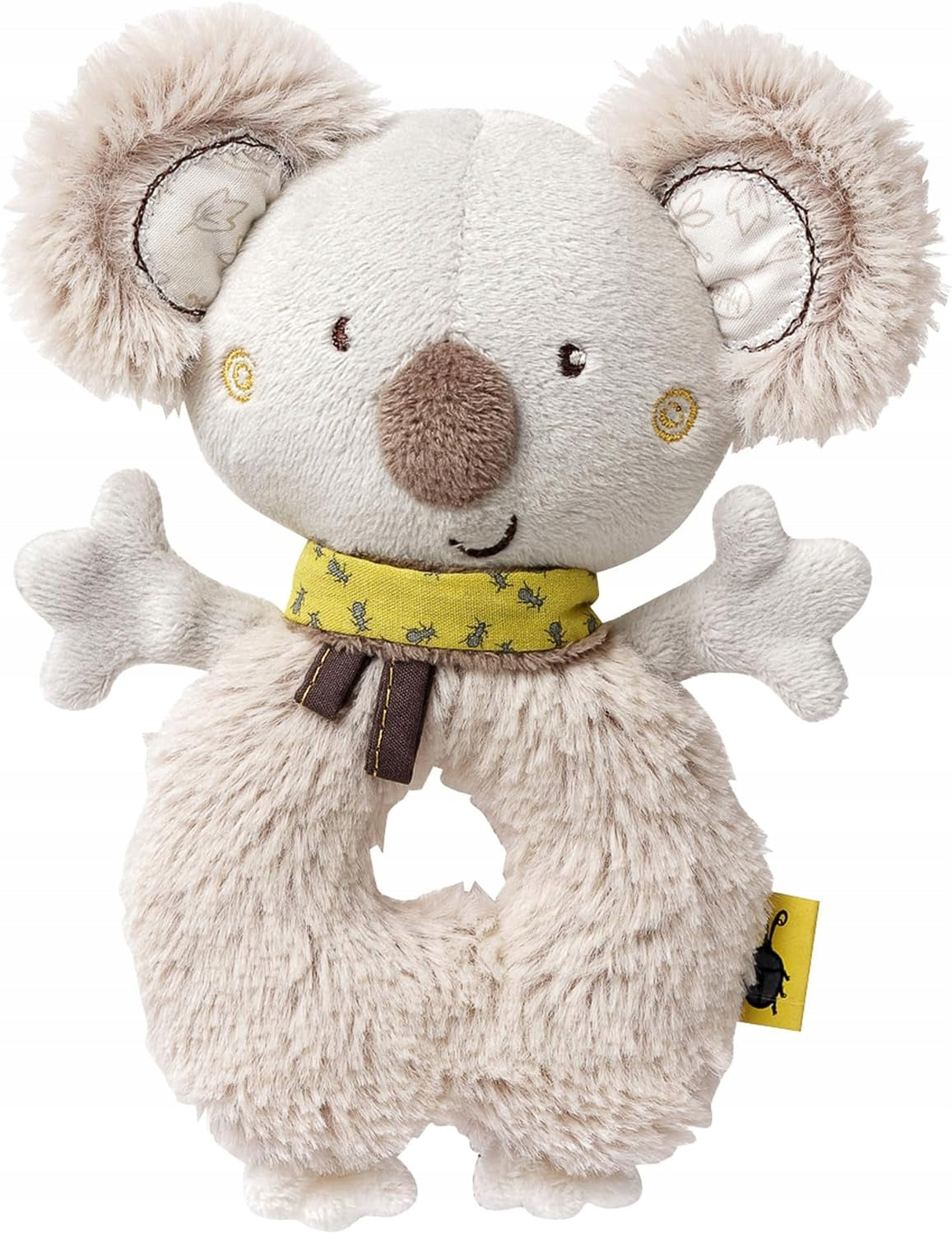 FEHN bavlnený uchopovač s hrkálkou KOALA 18 cm