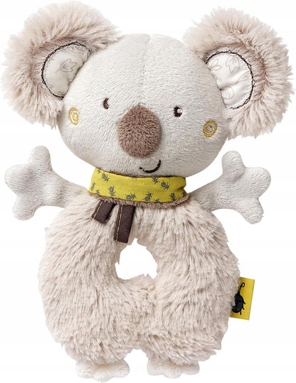 FEHN bavlnený uchopovač s hrkálkou KOALA 18 cm