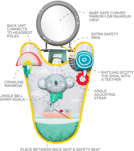 TAF TOYS activity centre with mirror