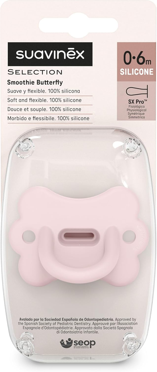SUAVINEX cumlík SELECTION SX PRO silikón 0-6m