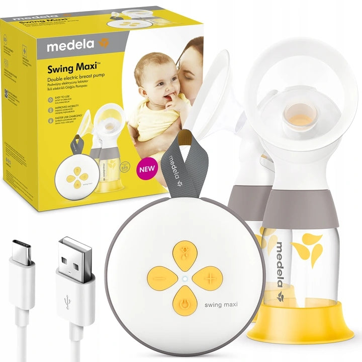 MEDELA Swing Maxi dobbelt elektrisk brystpumpe med 2 faser