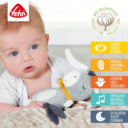 FEHN Nature závesná hračka OSOL s hracím strojčekom 22 cm
