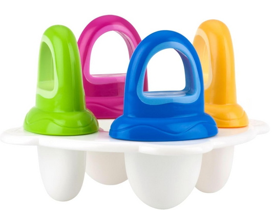 NUBY forma na nanuky v tvare cumlíka 4 kusy + tácka do mrazničky