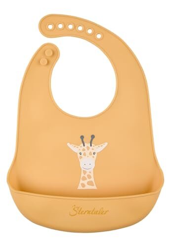 STERNTALER silikónový podbradník s vreckom, nastaviteľný, BPA FREE