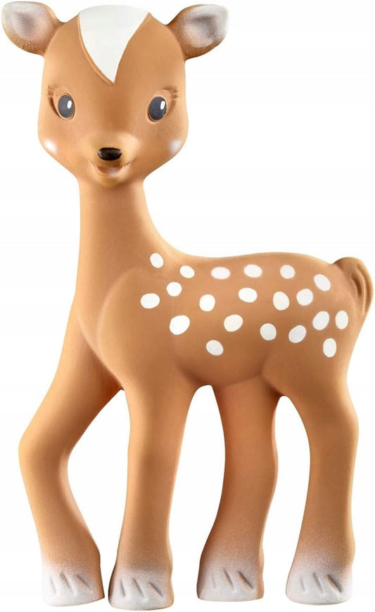 SOPHIE la GIRAFE kaučukové hryzadlo s píšťalkou 15,5 cm SRNČEK FANFAN