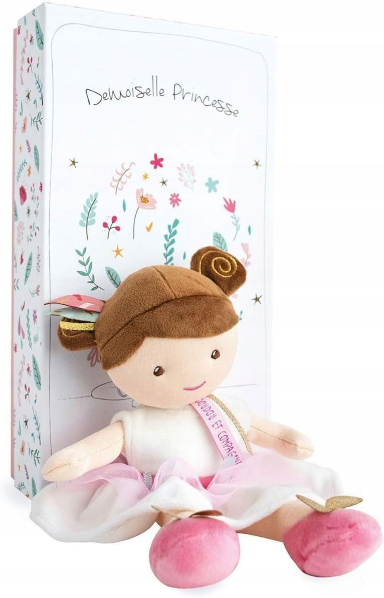 DOUDOU et COMPAGNIE princezná Ombelline plyšová bábika 27 cm