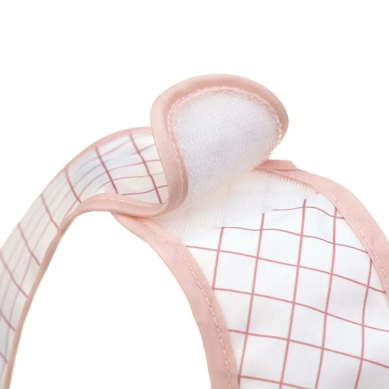 LASSIG plastový podbradník na suchý zips s vreckom x2 6 – 24 mes.