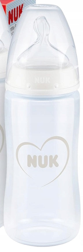 NUK First Choice+ 6-18 m FĽAŠA 300 ml s indikátorom teploty