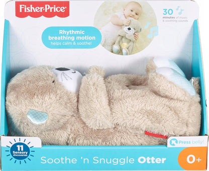 FISHER-PRICE spiaca VYDRA s pohyblivým bruškom, zvukmi a svetlom